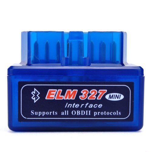 Mini ELM327 Interfaz V2.1 Bluetooth OBD-II OBD2 Auto coche herramienta de análisis de diagnóstico