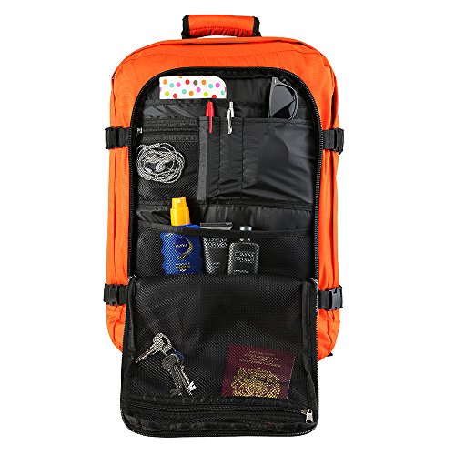 Mini Metz Mochila de Equipaje de Mano de 30 litros – 45 x 35 x 20 cm. (Negro)