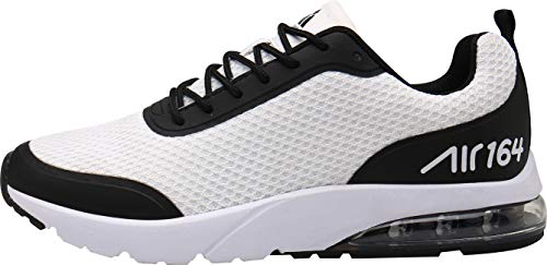 Mishansha Ligeras Zapatos de Deporte para Masculino Femenino Respirable Zapatillas Running Unisex Adulto Antideslizante Goma Running Shoes Transpirables Malla Fitness Zapato, Sneaker Blanco 41