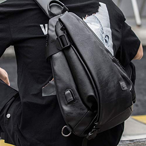 MISLD Bolsos de hombro Bolso bandolera Paquete de cintura Hombres y Femalestreet Paquete de cofre Versión coreana al aire libre Paquete de ocio Cortex Mochila pequeña Adecuado for montar Motion Fitnes