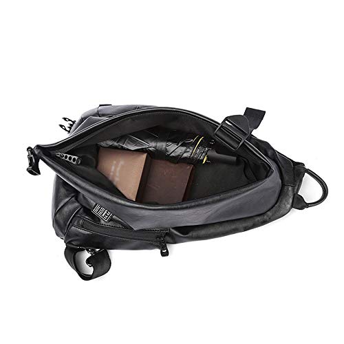 MISLD Bolsos de hombro Bolso bandolera Paquete de cintura Hombres y Femalestreet Paquete de cofre Versión coreana al aire libre Paquete de ocio Cortex Mochila pequeña Adecuado for montar Motion Fitnes