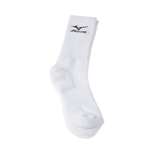 Mizuno Training 3p Socks Medias, Unisex Adulto, White/White/White, S