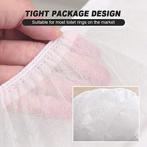 MJYT 10/20Pcs Travel Toilet Cover Non-Woven Disposable Hotel Toilet Seat Covers