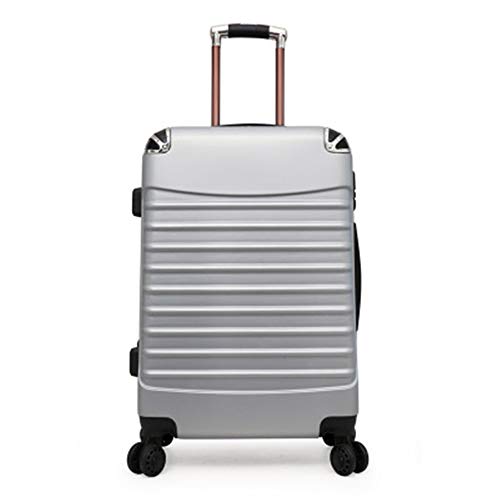 MLGB Trolley caseRolling Spinner Equipaje Maleta de Viaje Mujer Trolley Case con Ruedas Embarque de 20 Pulgadas Carry On Box Laptop Business Bolsas de Viaje 24"A