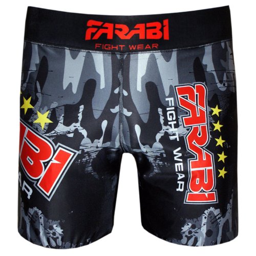 MMA vale tudo short grappling fight training match compression tight by Farabi (XL)