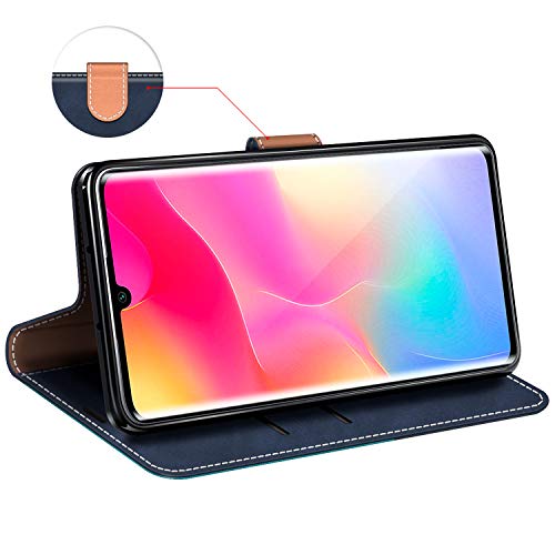 MOBESV Funda para Xiaomi Mi Note 10 Lite, Funda Libro Xiaomi Mi Note 10 Lite, Funda Móvil Xiaomi Mi Note 10 Lite Magnético Carcasa para Xiaomi Mi Note 10 Lite Funda con Tapa, Azul