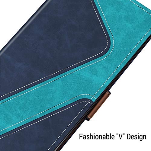 MOBESV Funda para Xiaomi Mi Note 10 Lite, Funda Libro Xiaomi Mi Note 10 Lite, Funda Móvil Xiaomi Mi Note 10 Lite Magnético Carcasa para Xiaomi Mi Note 10 Lite Funda con Tapa, Azul