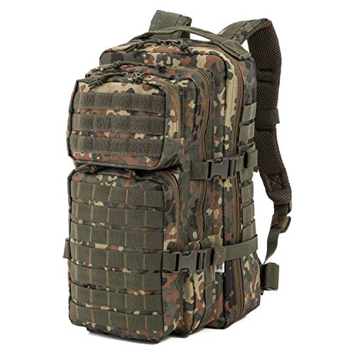 Mochila de asalto militar Matthias Kranz, 30 litros., color camuflaje, tamaño 30 litros