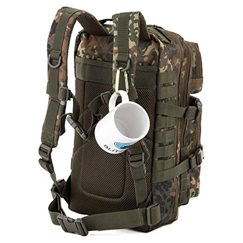 Mochila de asalto militar Matthias Kranz, 30 litros., color camuflaje, tamaño 30 litros