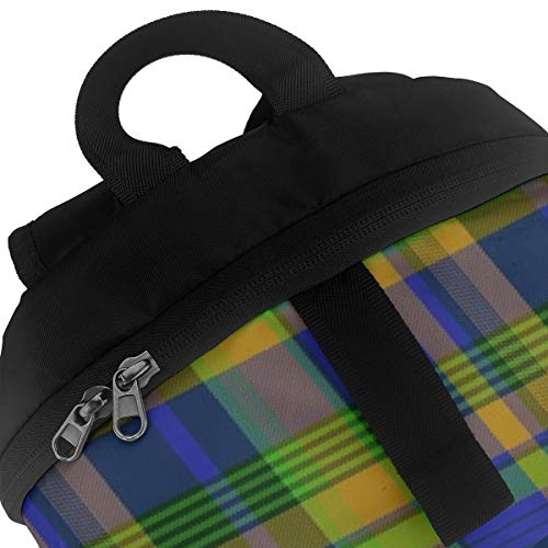 Mochila unisex de Tartan Pik Mills para estudiantes universitarios, libros de viaje, computadora portátil, mochila escolar al aire libre