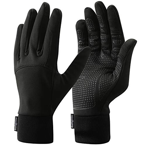 MOCOCITO Guantes Running Pantalla Táctil, Guantes Invierno Otoño y Primavera Antideslizante para Hombre y Mujer Guantes Moto y Ciclismo Senderismo,Viajes, Carrera,Ciclismo Forro de Guantes Esquí