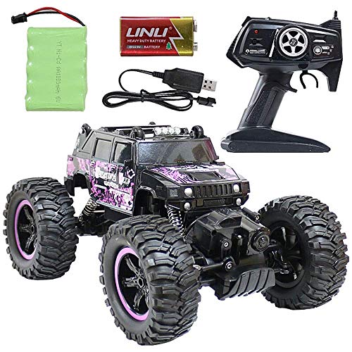 Modelo de coche 1:12 RC de alta velocidad eléctrica recargable Monster Truck controlado de radio del coche 4 ruedas Big Foot rastreadores carro potente motor - 50 M control de la distancia mejor regal