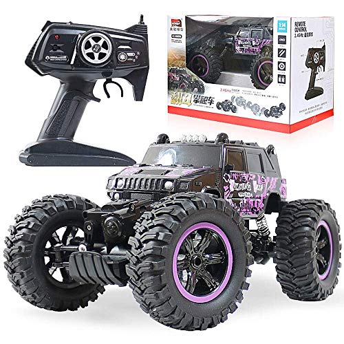 Modelo de coche 1:12 RC de alta velocidad eléctrica recargable Monster Truck controlado de radio del coche 4 ruedas Big Foot rastreadores carro potente motor - 50 M control de la distancia mejor regal