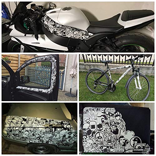 Modou P120 Pegatinas para Portátil Graffiti Sticker Coche Motocicletas Bicicletas monopatines