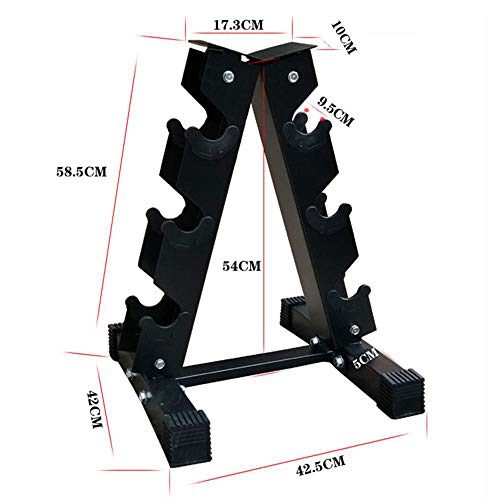 MoMi Soporte con Mancuernas Big Shapes Soporte con Mancuernas Rack Fitness Weight Gym Equipment Accesorios para Racks