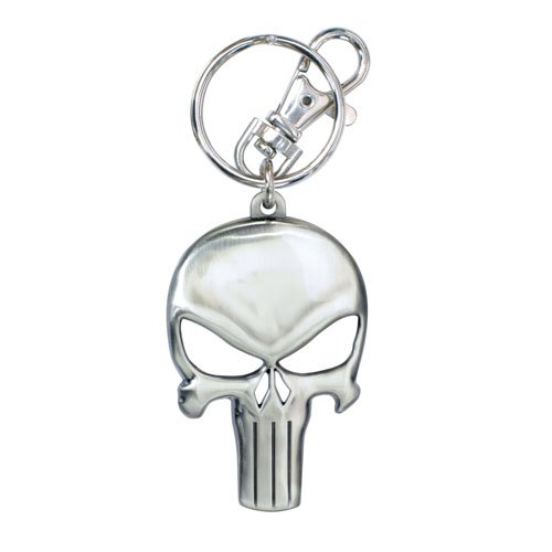 Monogram- Marvel Llavero logo The Punisher, Multicolor (67482) , color/modelo surtido