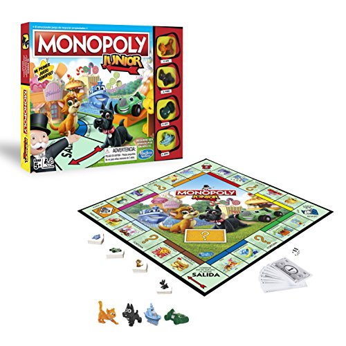 Monopoly- Junior, versión Española (Hasbro A6984546)