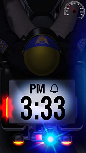 Motor Cop Alarm Clock