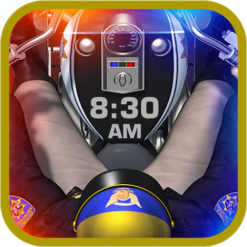 Motor Cop Alarm Clock