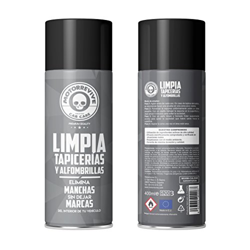 Motorrevive - Limpia Tapicerias Coche Profesional - 400 ml