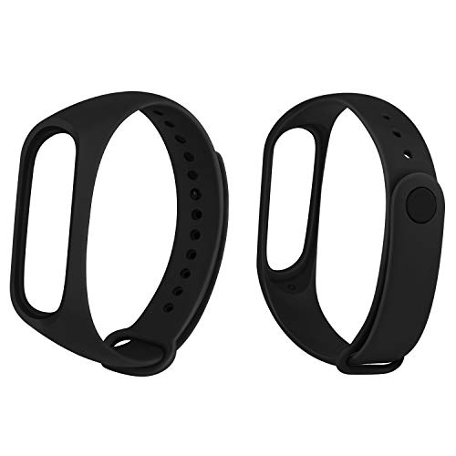 Mugust Correa Compatible con Xiaomi Mi Band 4 / Xiaomi Mi Band 3 Pulseras Silicona Reloj Recambio Coloridos para Xiaomi Mi Smart Band 4 (8 Colores)