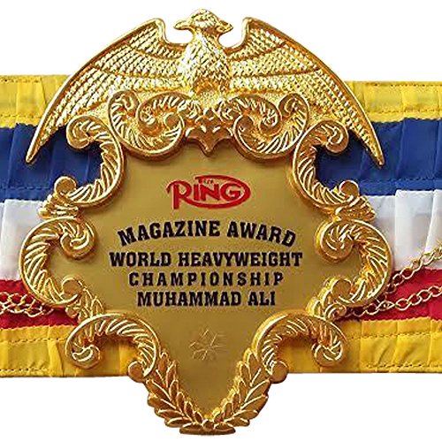 MUHAMMAD ALI Ring Magazine - Cinturón de boxeo para adulto
