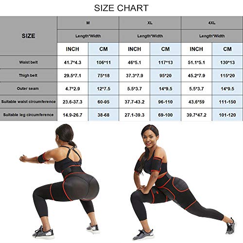 mujer faja Corsé Secret Neopreno Fajas para mujer Pierna Más delgada Cinturón moldeador Levantador de glúteos Mujeres Wiat Trainer Mujeres Body Shaper Compress Belt-Red_M_Spain