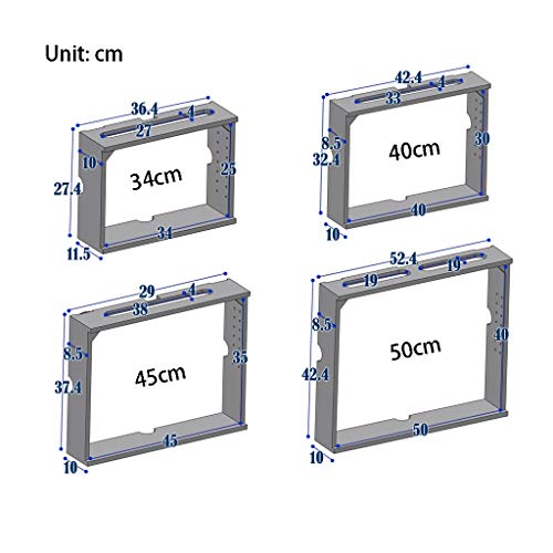 Multimedia Set-Top Box WiFi Caja De Almacenamiento De Pared Zócalo Blindaje Caja Dormitorio Sólido Router De Madera Estante De Almacenamiento De TV Gabinete DV Decoración De La Pared del Estante