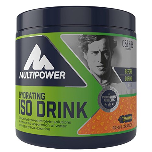 Multipower ISO Drink Suplemento Sabor Fresh Orange - 420 gr