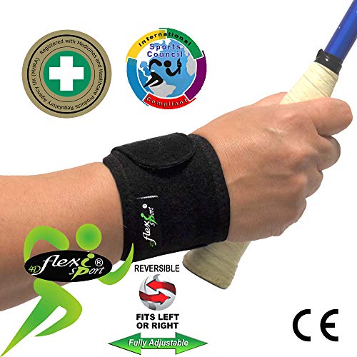 Muñequera para deporte...TEXTIL REVOLUCIONARIA SIN SUDOR …comodidad extrema! Fortalece y protege las muñecas durante los DEPORTES: golf, tenis, equitación, pesca, esquí, snowboard, gimnasia, bádminton, tiro con arco. Fácil de usar.