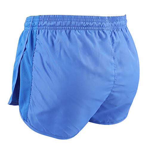 Muscle Alive Hombres Deportes Running 1" Élite División Corriendo Pantalones Cortos con Lado Malla Panel Rápido Seco Shorts