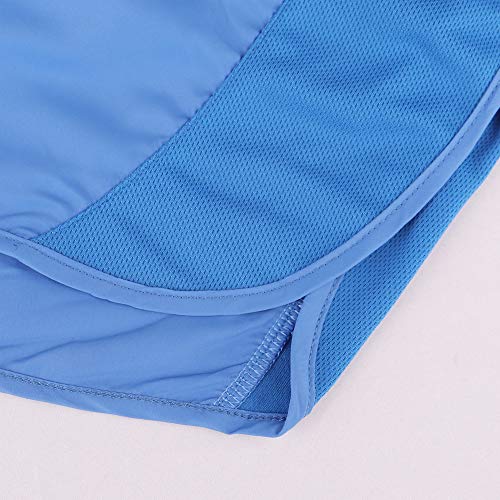 Muscle Alive Hombres Deportes Running 1" Élite División Corriendo Pantalones Cortos con Lado Malla Panel Rápido Seco Shorts