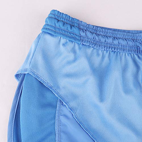 Muscle Alive Hombres Deportes Running 1" Élite División Corriendo Pantalones Cortos con Lado Malla Panel Rápido Seco Shorts