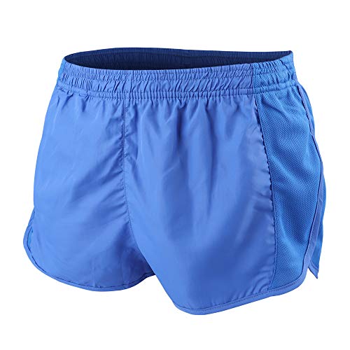 Muscle Alive Hombres Deportes Running 1" Élite División Corriendo Pantalones Cortos con Lado Malla Panel Rápido Seco Shorts