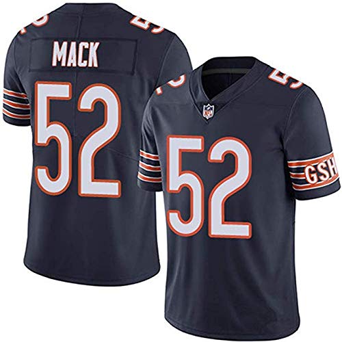 MY0629 NFL Men's Jersey Football Wear Chicago Bears 52# Mack Youth Comfortable and Breathable Jerseys Sweatshirts