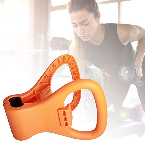 mysticall Equipo de Agarre de Peso Ajustable Kettlebell, Accesorio de Gimnasio de Agarre Ajustable portátil para Levantamiento de Pesas, Culturismo, pérdida de Peso, Entrenamiento con Mancuernas