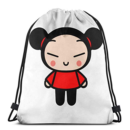 N / A Bolsa De Cincha,Bolsas con Cordón De Gimnasio,Mochila Cordónes,Pucca Bolso De Cuerda por Hombre Mujer