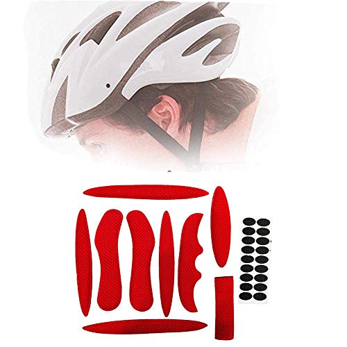 N/A Juego de 2 Almohadillas para Casco de Bicicleta, Almohadillas de Espuma universales para Casco de Bicicleta, Motocicleta