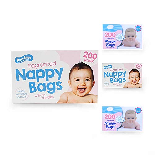 Nappy Sacks Jumbo Box - 4 x 200 pack (800 in total)
