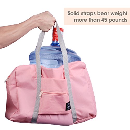 Narwey Plegable Bolsa de Viaje Bolsa de Mano Equipaje Equipado Weekender Deporte Nocturno Duffle para niños niñas Mujeres