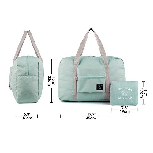 Narwey Plegable Bolsa de Viaje Bolsa de Mano Equipaje Equipado Weekender Deporte Nocturno Duffle para niños niñas Mujeres