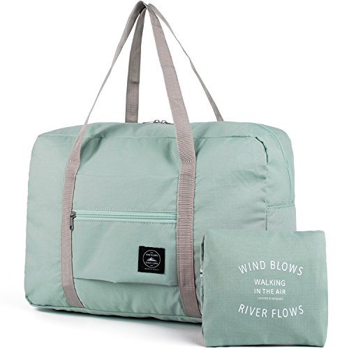 Narwey Plegable Bolsa de Viaje Bolsa de Mano Equipaje Equipado Weekender Deporte Nocturno Duffle para niños niñas Mujeres