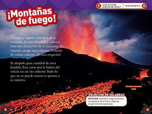 National Geographic Kids Readers: Los Volcanes (L2) (Readers)