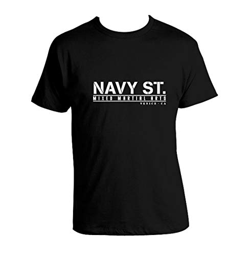 Navy St. Kingdom 2019 MMA Gym Graphic tee Shirt Mens Casual T Shirts Tops Clothing