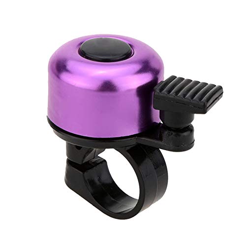 Ndier duraderos Metal Bicicleta Bell Mountain Bike Bell Clear Sonido Campana para Bicicleta Mountain Bike Bicicleta Infantil Lila Auto Accesorios