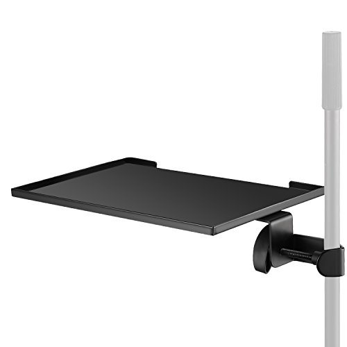 Neewer Soporte para Portátil Rack Bandeja Titular, Hecho de Acero con Capacidad Máxima de Carga de 3 KG para Proyector Portátil Cámara de Disparo de Cámara de Música (Soporte No Incluido)