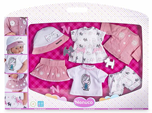 Nenuco Super Set de Ropa, 35 cm (Famosa 700013740)