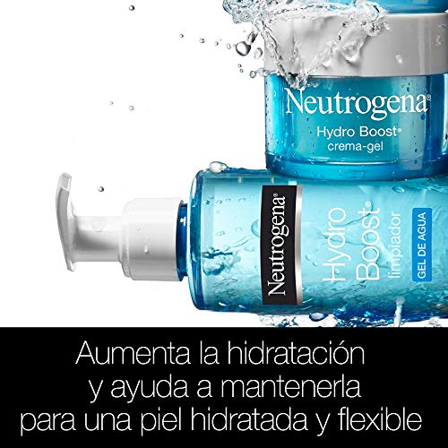 Neutrogena Limpiador Facial Gel de Agua Hydro Boost para la Eliminación de Impurezas Hidratación Continua - 200 ml
