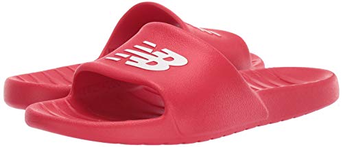 New Balance 100v1, Sandalias para ponerlas para Hombre, Team Rojo, 42.5 EU