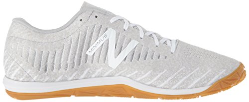 New Balance 20v7 Minimus Men's/Women's Cross Trainer, White, 4 2E US